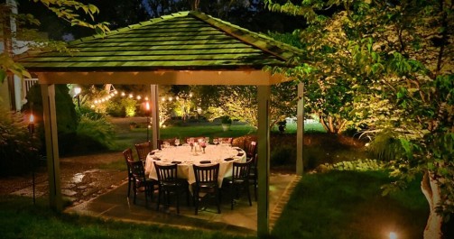 General Warren, Malvern's new patio.